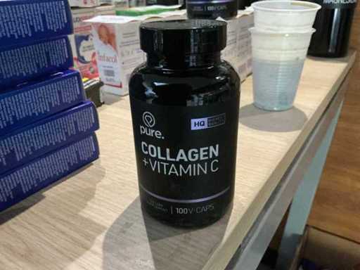 Collagène pur + vitamine C (2x)