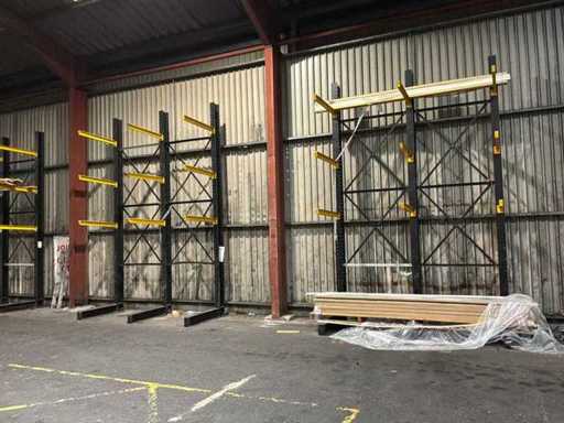 Enkelzijdige Draagarmstelling 6x18