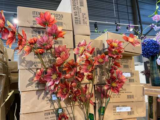 Silka Lot de fleurs artificielles