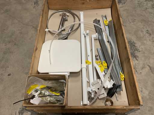 Lot d’accessoires sanitaires