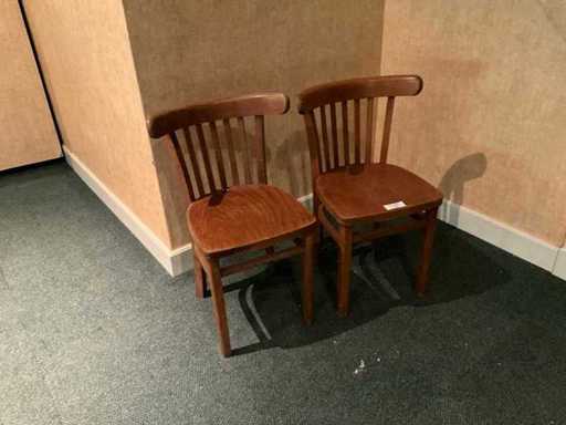 Caféstoelen (2x)