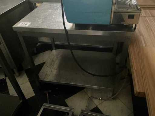 Stainless steel work table