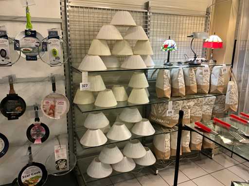 Lampenkappen in diverse uitvoeringen en grootes (29x)