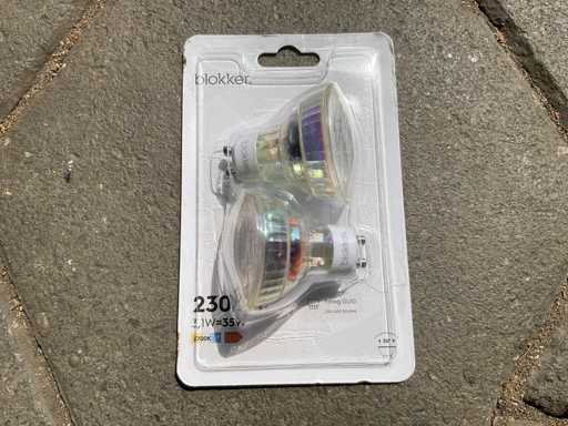 Confezione da 2 - Faretto LED - Sorgenti luminose (2129x)