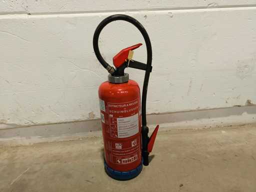 10x Sicli Aqua 6M5 Schuimblusser Gekeurd 2024