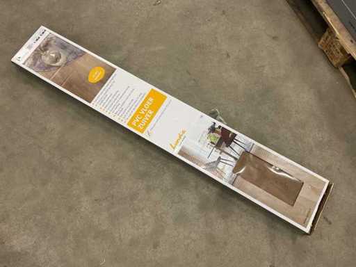 Lundia - Pure Linna - Pachet de PVC de 2,42m2 click cu pardoseală (4x)