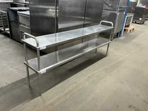 Stainless steel serving stand