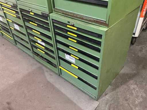 Armoire à outils HAHN+KOLB avec contenu