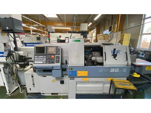 STAR MICRONICS SV-32 JII Fanuc 18i-TB Controlled CNC Automatic Lathe