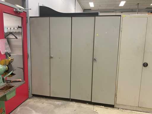 Gispen Werkstattschrank mit Inhalt