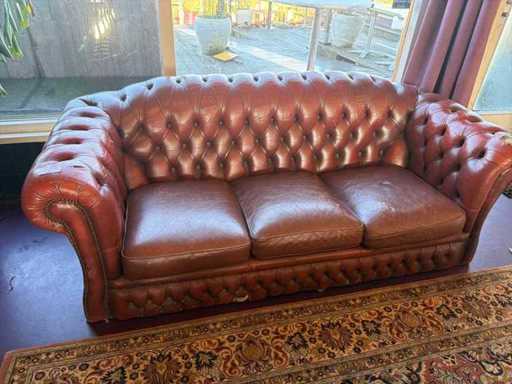 Chesterfield 3-zits bank