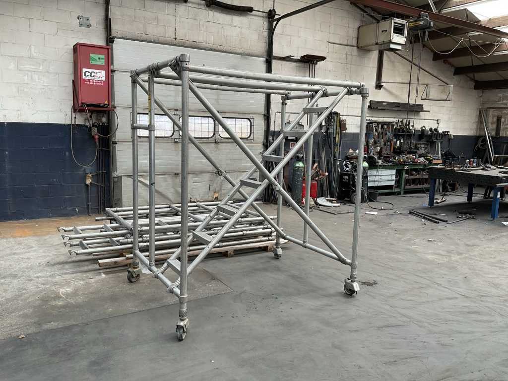 Up-Right Instant VX Stairway Aluminum Mobile Scaffold