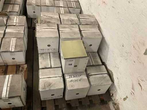 Piastrelle per pavimento in cemento colorato