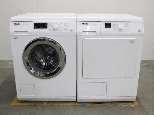 Machine à laver Miele W Classic EcoComfort & Sèche-linge Miele T Classic