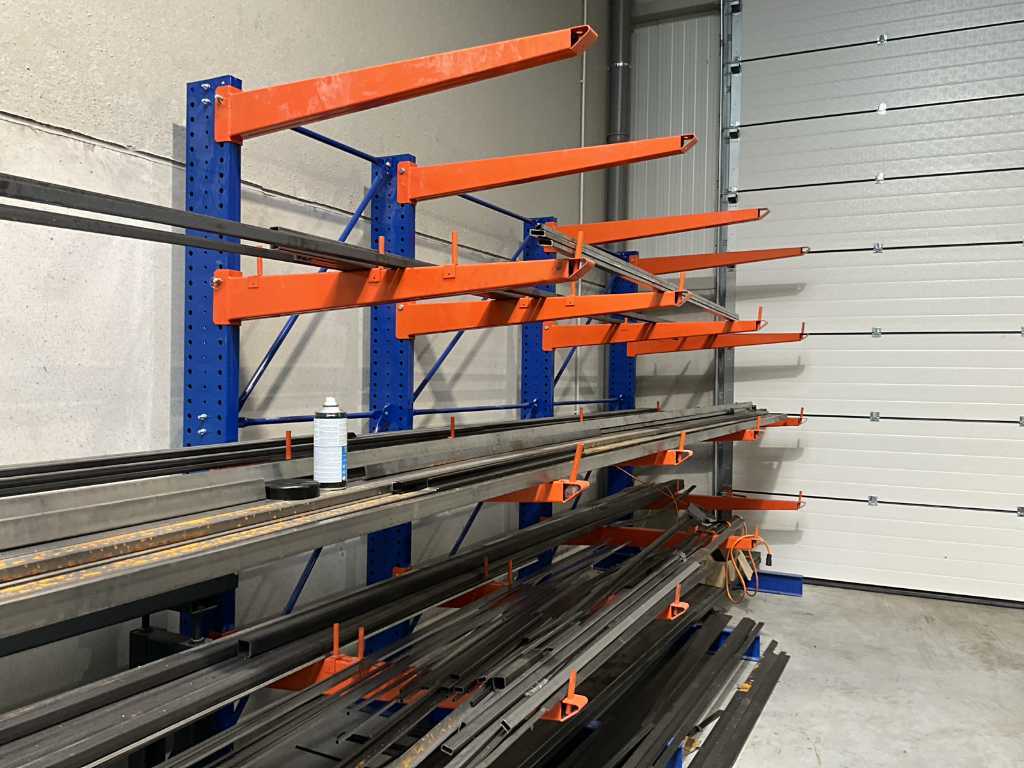 Cantilever rack/profile rack from approx. 430 x 160 x 265 cm high
