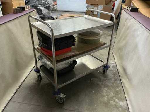 Chariot de tramway en acier inoxydable