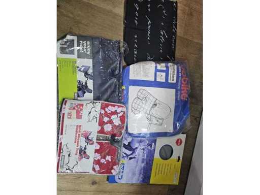 Bicycle windshield and accessories