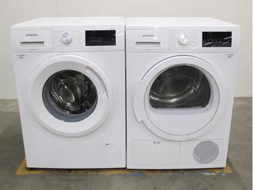 Siemens iQ300 iSensoric iQdrive Wasmachine & Siemens iQ300 iSensoric Wasdroger