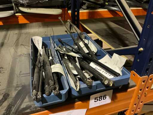 Amortisseurs de gaz mâles (12x)