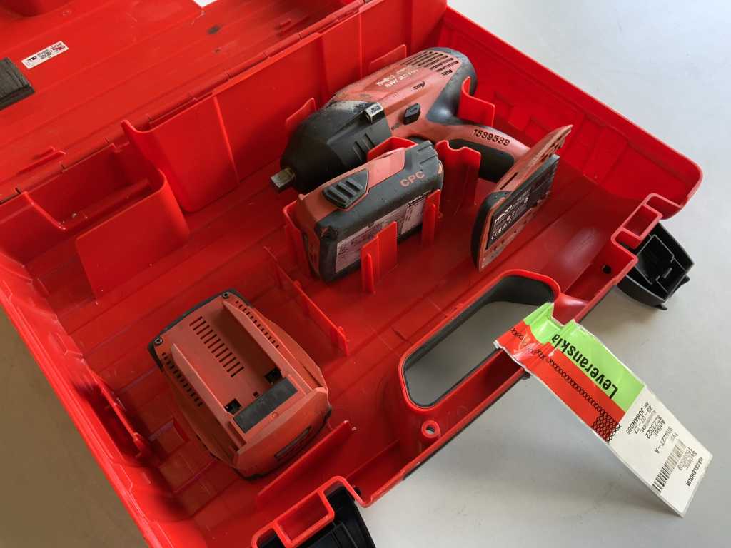 2018 Hilti SIW 22TA Cordless Impact Wrench Troostwijk Auctions