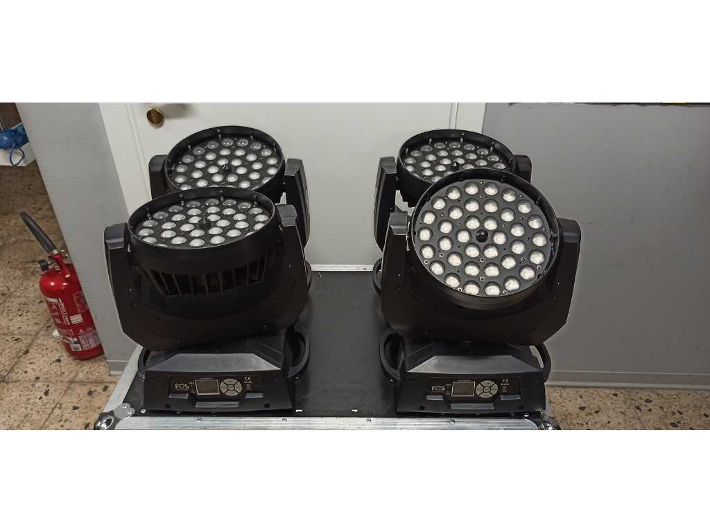 FOS - Lighting Wash 600 Hex - Moving Heads (4x)