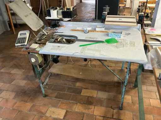 Folding table air mattress