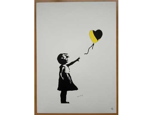 Banksy: Ragazza con il palloncino 64/150