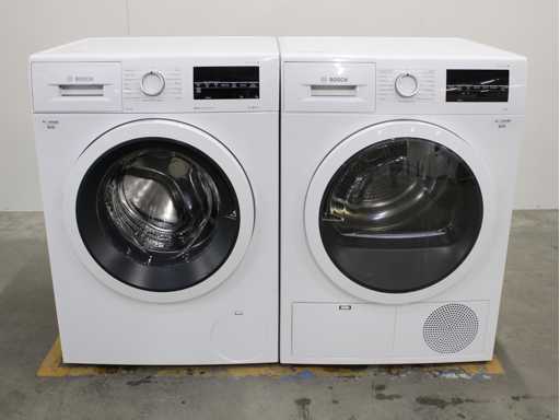 Seria Bosch|6 Pralka EcoSilver Drive i seria Bosch|6 suszarka bębnowa