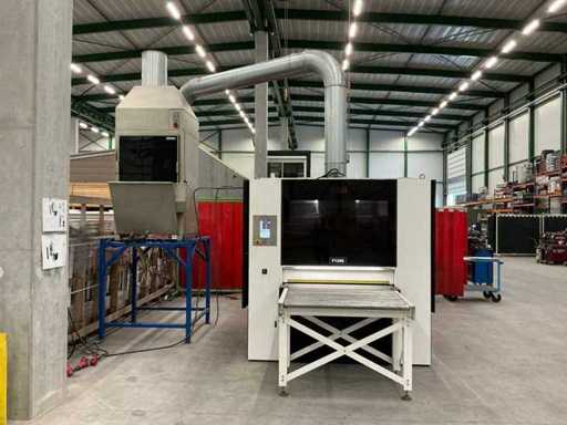 2022 Q-FIN F1200 + WES6000 Machine de meulage et d’ébavure avec extraction