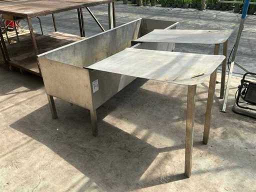 Stainless Steel Horizontal Storage Tank