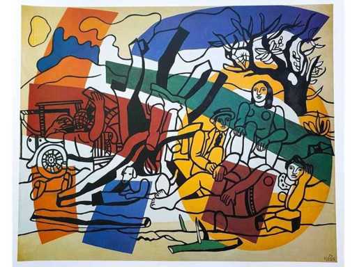 Fernand Léger - Partie de campagne - offset