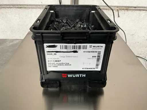 Würth Senkkopfschraube 7,58 kg im stapelbaren Gebinde