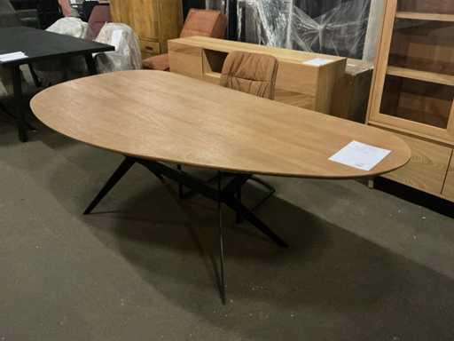 Kiezel Eetkamertafel 200cm