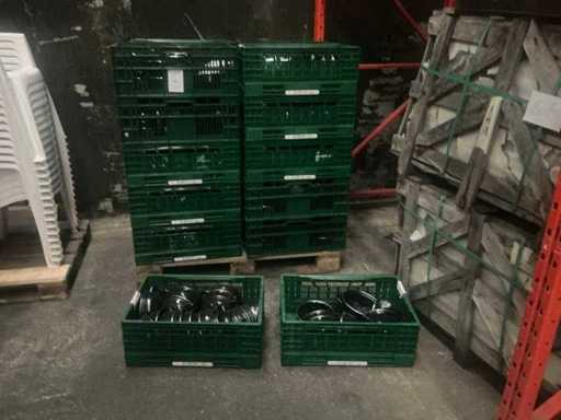 Batch of mussel pots