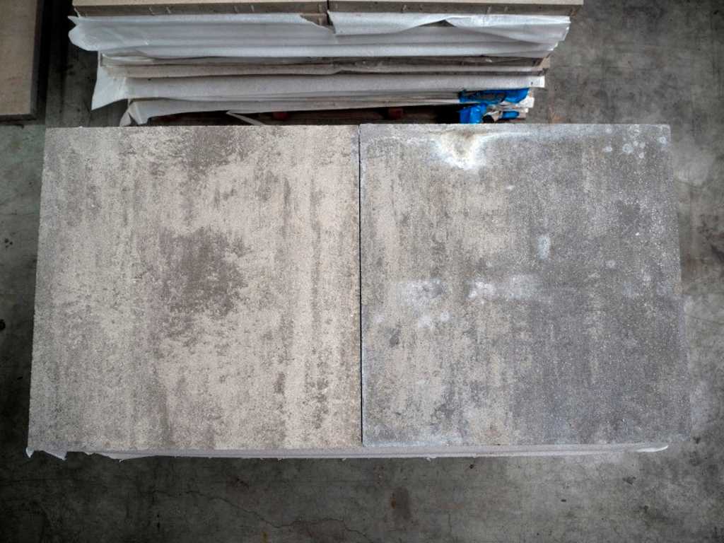 Concrete garden tiles 10m²
