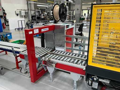 TRANSPACK - XL461 - Macchina automatica per cinghiare con nastro trasportatore a rulli - 2011