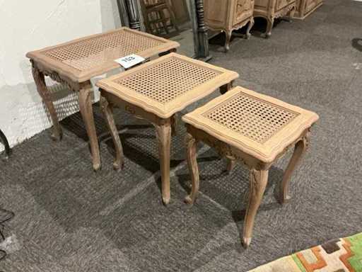 Ensemble de 3 tables d’appoint