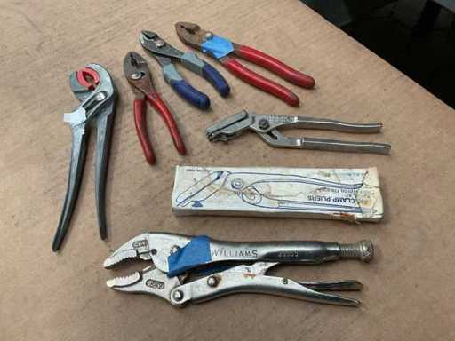 Różne szczypce (7x)