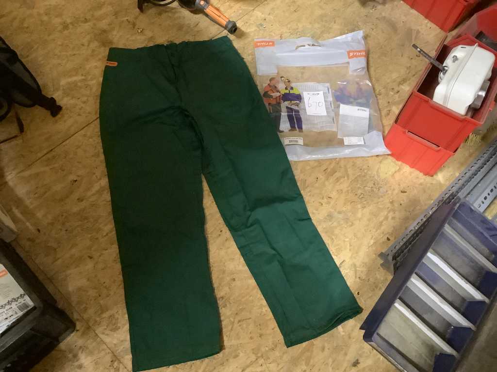 Pantalon discount travail stihl