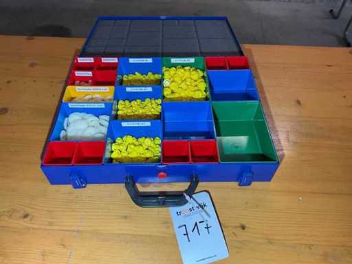 Assortment case with contents