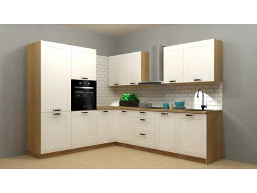 Hoekkeuken Family Line Edan – complete set 230 cm x 275 cm in bouwpakket