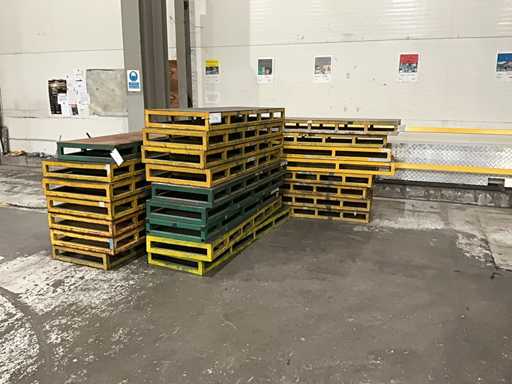 Pallet in acciaio (3x)