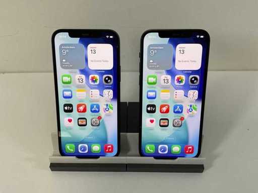 Apple iPhone 12 - 64 GB - Black (2x)