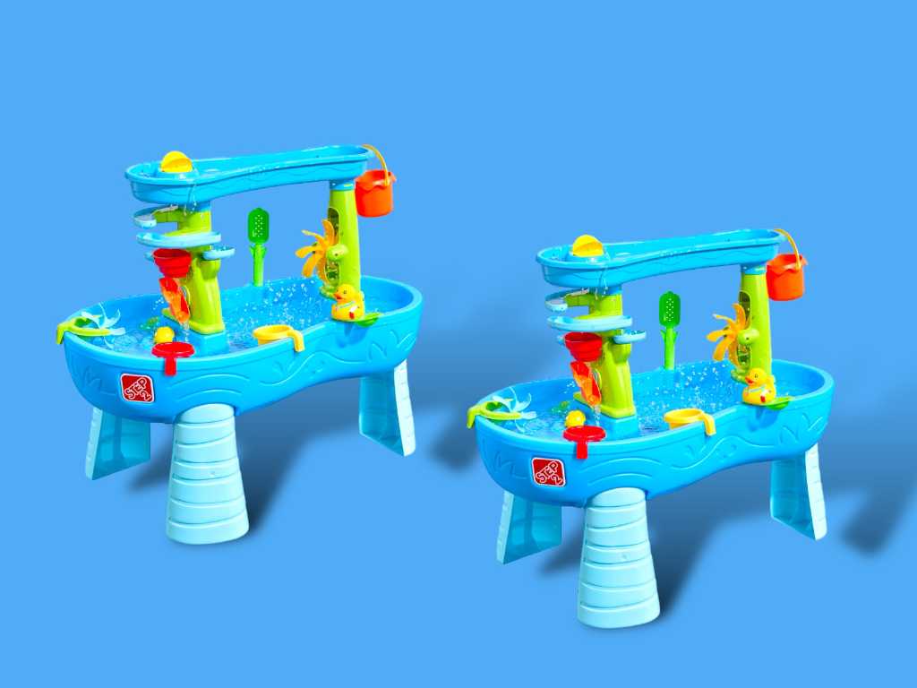Step 2 - Double Showers Splash Water Table (2x)