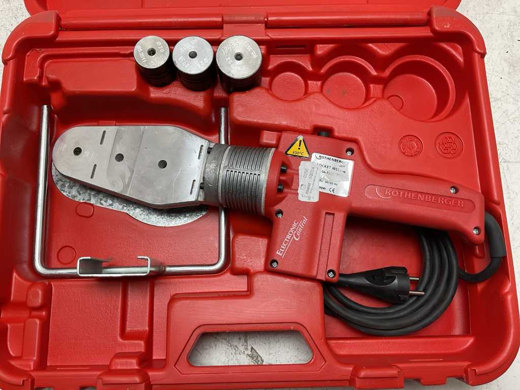 2011 Rothenberger Roweld P63-S6 Plastic Welder 20-63mm 230V