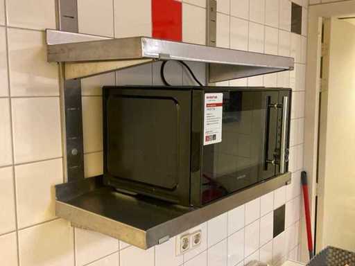 Portamurali in acciaio inox