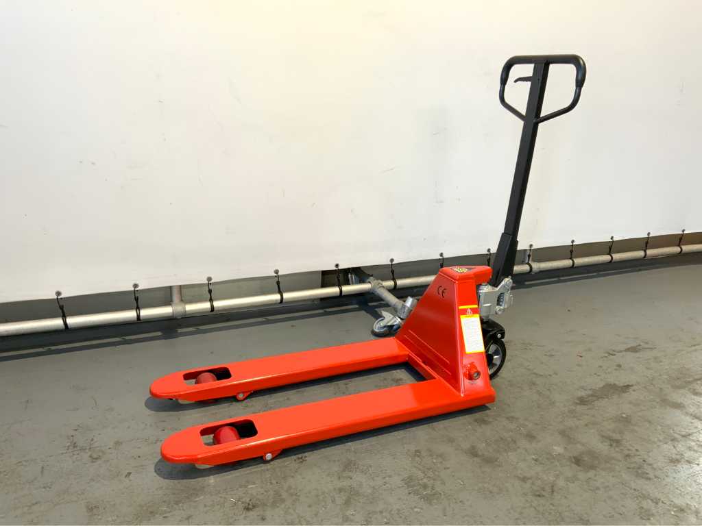 JD HPT 2500 Ręczny hydrauliczny wózek paletowy czerwony 1000mm