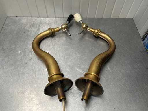 Brass beer tap