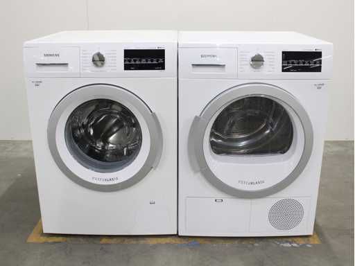 Siemens iQ500 iSensoric iQdrive extraKlasse Wasmachine & Siemens iQ500 iSensoric extraKlasse Wasdroger
