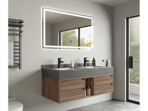 Bathroom furniture set - Vonato - Liora 120 - 0 - 2-Person 120 cm